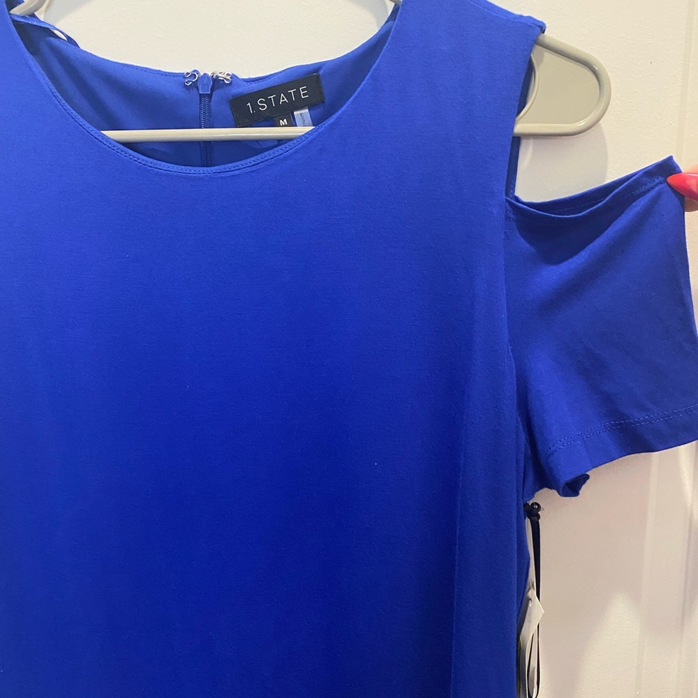 New 1state dress. Size medium. Blue.